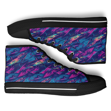 Chokefish™ Urban Peak Retro High Tops-Marine-007-2